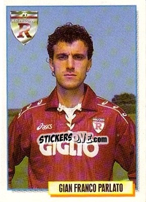 Sticker Gian Ftanco Parlato - Calcio Cards 1994-1995 n. 266 - Merlin
