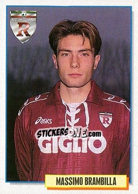 Sticker Massimo Brambilla - Calcio Cards 1994-1995 - Merlin