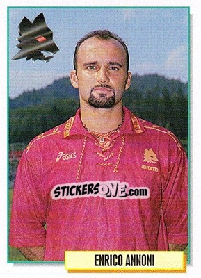 Figurina Enrico Annoni - Calcio Cards 1994-1995 - Merlin