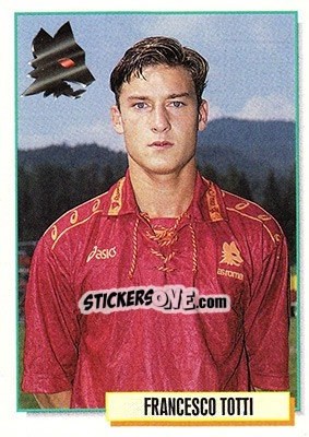 Sticker Francesco Totti - Calcio Cards 1994-1995 n. 280 - Merlin
