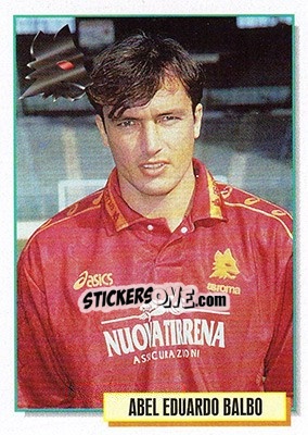 Sticker Abel Eduardo Balbo - Calcio Cards 1994-1995 n. 281 - Merlin