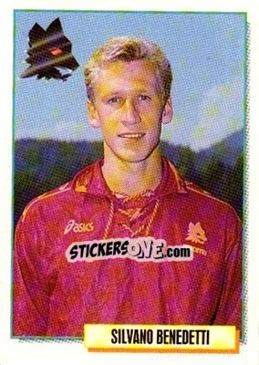 Figurina Silvano Benedetti - Calcio Cards 1994-1995 - Merlin