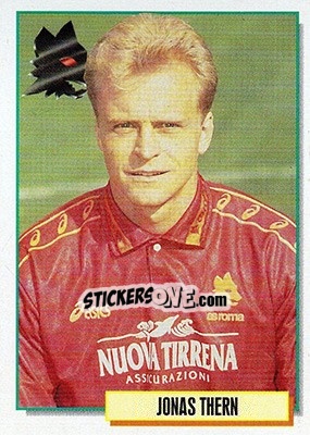 Sticker Jonas Thern - Calcio Cards 1994-1995 - Merlin
