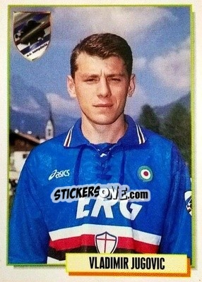Sticker Vladimir Jugovic - Calcio Cards 1994-1995 n. 292 - Merlin