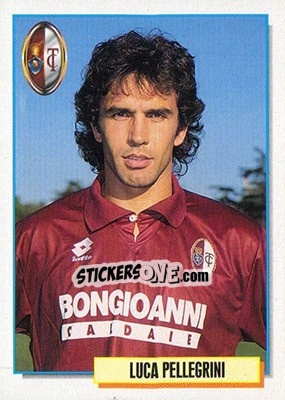 Figurina Luca Pellegrini - Calcio Cards 1994-1995 - Merlin