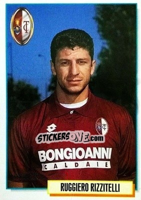 Figurina Ruggiero Rizzitelli - Calcio Cards 1994-1995 - Merlin