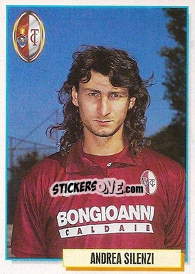 Figurina Andrea Silenzi - Calcio Cards 1994-1995 - Merlin