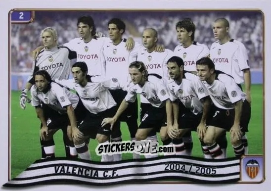 Figurina Plantilla - Las Fichas De La Liga 2004-2005 n. 2 - Mundicromo