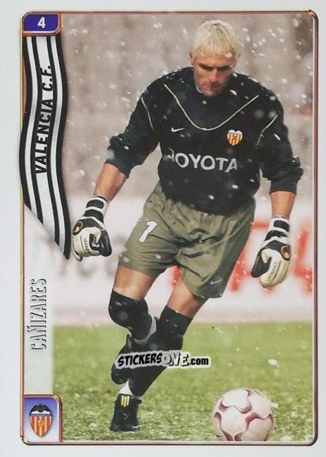 Sticker Cañizares - Las Fichas De La Liga 2004-2005 n. 4 - Mundicromo