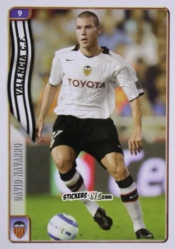 Sticker D. Navarro - Las Fichas De La Liga 2004-2005 n. 9 - Mundicromo