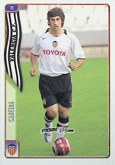 Sticker Caneira - Las Fichas De La Liga 2004-2005 n. 11 - Mundicromo