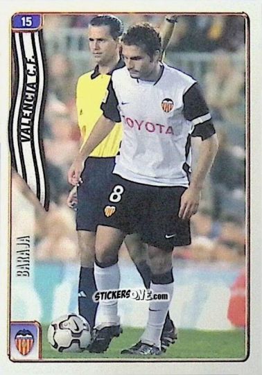 Sticker Baraja - Las Fichas De La Liga 2004-2005 n. 15 - Mundicromo