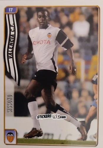 Figurina Sissoko - Las Fichas De La Liga 2004-2005 n. 17 - Mundicromo