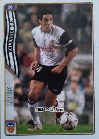 Figurina Vicente - Las Fichas De La Liga 2004-2005 n. 20 - Mundicromo