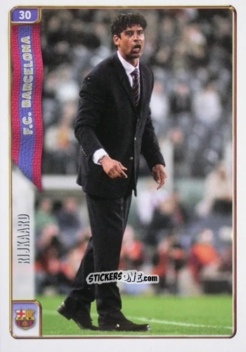 Figurina Frank Rijkaard - Las Fichas De La Liga 2004-2005 n. 30 - Mundicromo