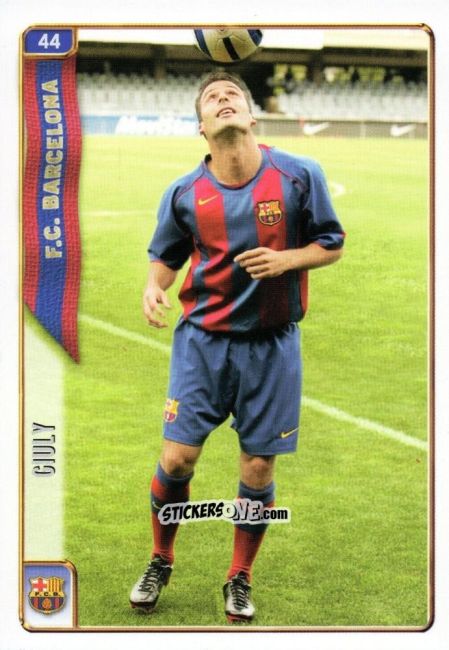 Sticker Giuly - Las Fichas De La Liga 2004-2005 n. 44 - Mundicromo