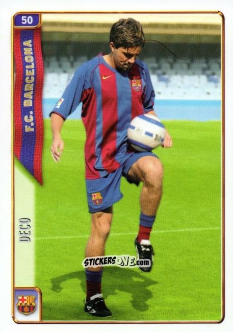 Cromo Deco - Las Fichas De La Liga 2004-2005 n. 50 - Mundicromo
