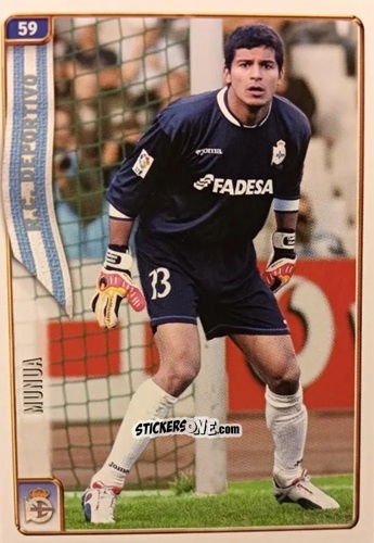 Sticker Munua - Las Fichas De La Liga 2004-2005 n. 59 - Mundicromo