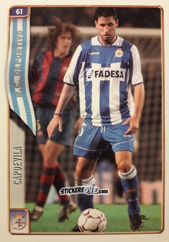 Cromo Capdevila - Las Fichas De La Liga 2004-2005 n. 61 - Mundicromo