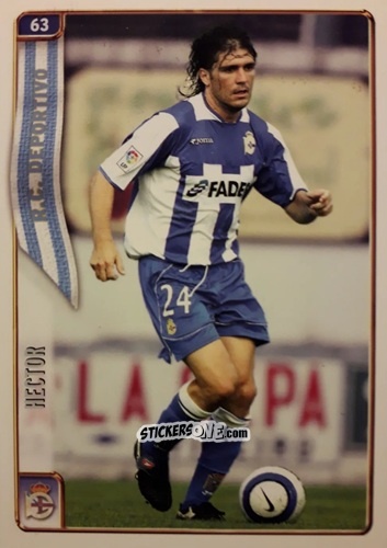 Figurina Hector - Las Fichas De La Liga 2004-2005 n. 63 - Mundicromo