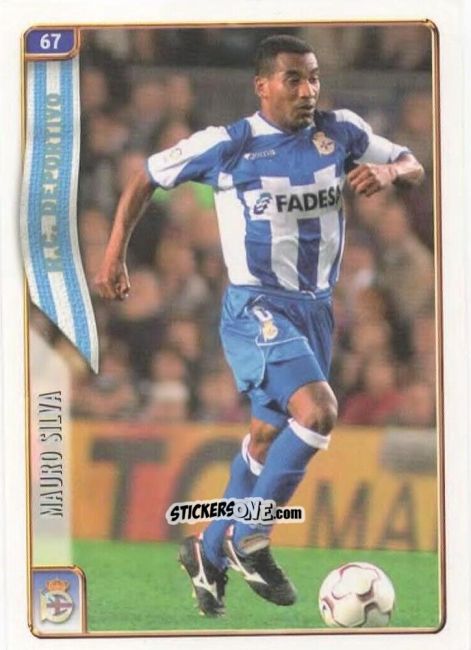 Sticker M. Silva - Las Fichas De La Liga 2004-2005 n. 67 - Mundicromo