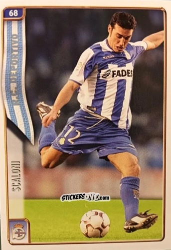 Figurina Scaloni - Las Fichas De La Liga 2004-2005 n. 68 - Mundicromo