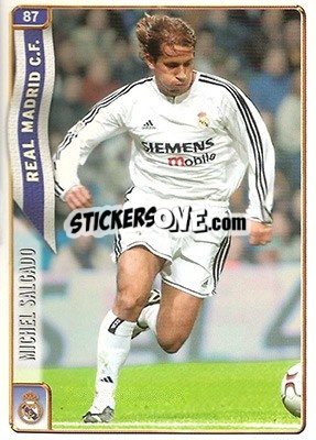 Sticker M. Salgado - Las Fichas De La Liga 2004-2005 - Mundicromo