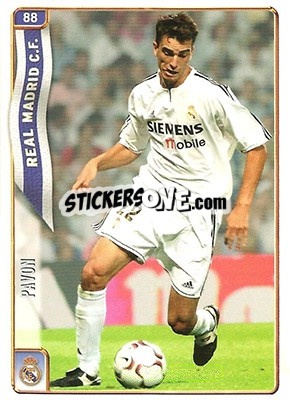 Sticker Pavón - Las Fichas De La Liga 2004-2005 - Mundicromo