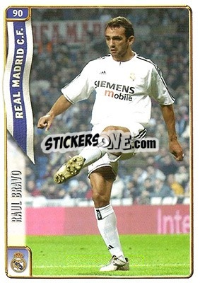 Sticker Raul Bravo - Las Fichas De La Liga 2004-2005 - Mundicromo