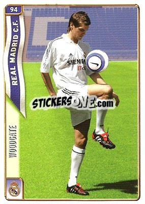 Sticker Woodgate - Las Fichas De La Liga 2004-2005 - Mundicromo