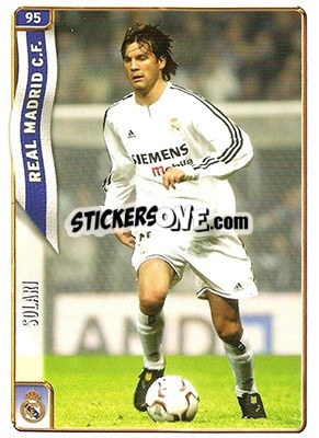 Cromo Solari - Las Fichas De La Liga 2004-2005 - Mundicromo