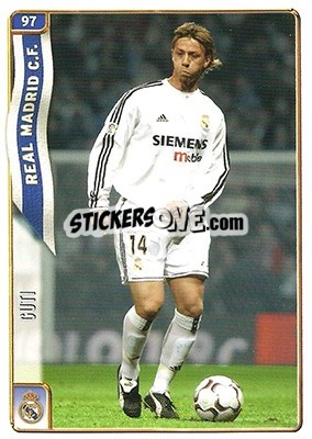 Sticker Guti - Las Fichas De La Liga 2004-2005 n. 97 - Mundicromo