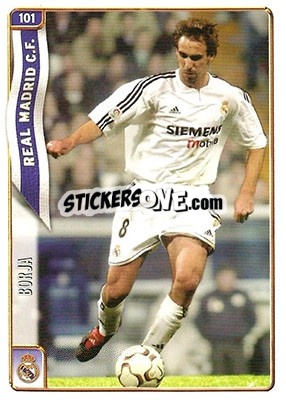 Sticker Borja - Las Fichas De La Liga 2004-2005 - Mundicromo