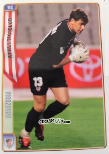 Sticker Aranzubia - Las Fichas De La Liga 2004-2005 n. 112 - Mundicromo
