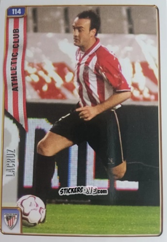 Sticker Lacruz - Las Fichas De La Liga 2004-2005 n. 114 - Mundicromo
