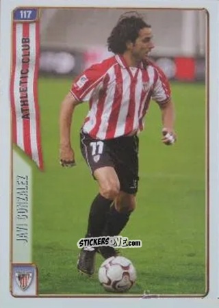 Sticker Javi Gonzalez - Las Fichas De La Liga 2004-2005 n. 117 - Mundicromo