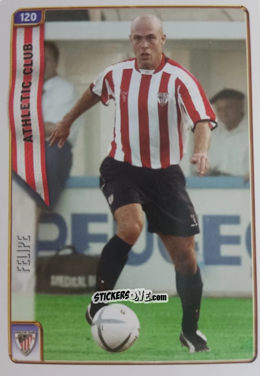 Sticker Felipe - Las Fichas De La Liga 2004-2005 n. 120 - Mundicromo