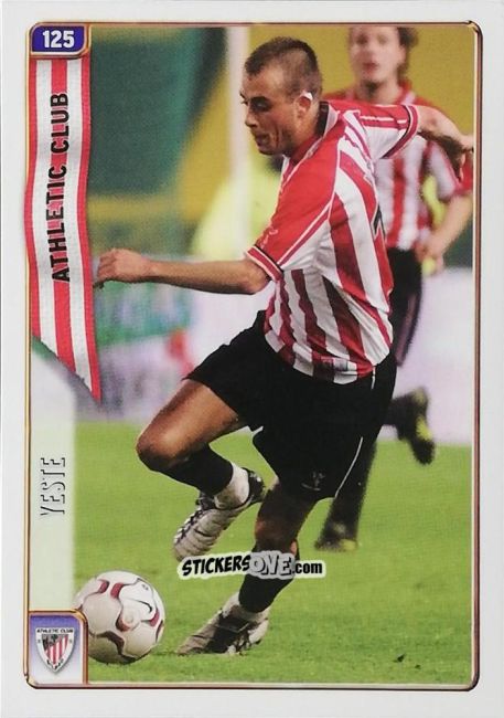 Sticker Yeste - Las Fichas De La Liga 2004-2005 n. 125 - Mundicromo