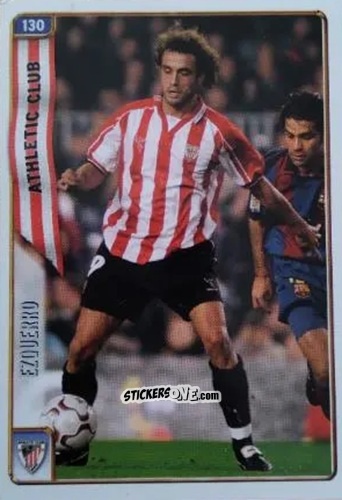 Cromo Ezquerro - Las Fichas De La Liga 2004-2005 n. 130 - Mundicromo