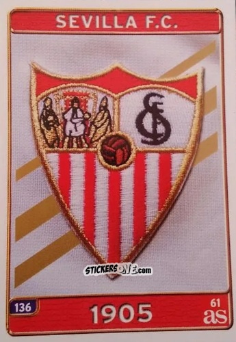 Cromo Escudo - Las Fichas De La Liga 2004-2005 n. 136 - Mundicromo