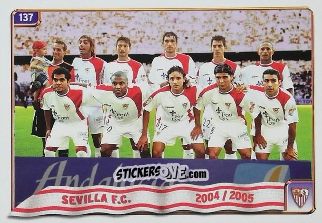 Sticker Plantilla - Las Fichas De La Liga 2004-2005 n. 137 - Mundicromo