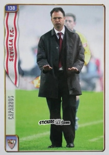 Figurina Caparrós - Las Fichas De La Liga 2004-2005 n. 138 - Mundicromo