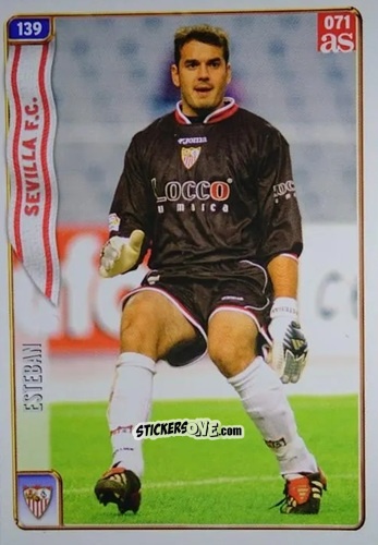 Figurina Esteban - Las Fichas De La Liga 2004-2005 n. 139 - Mundicromo