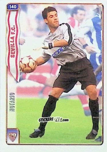 Sticker Notario - Las Fichas De La Liga 2004-2005 n. 140 - Mundicromo