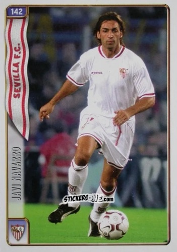 Cromo J. Navarro - Las Fichas De La Liga 2004-2005 n. 142 - Mundicromo