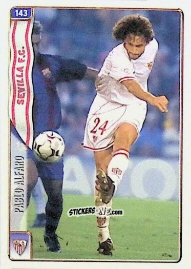 Sticker P. Alfaro - Las Fichas De La Liga 2004-2005 n. 143 - Mundicromo