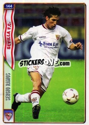 Sticker S. Ramos - Las Fichas De La Liga 2004-2005 - Mundicromo