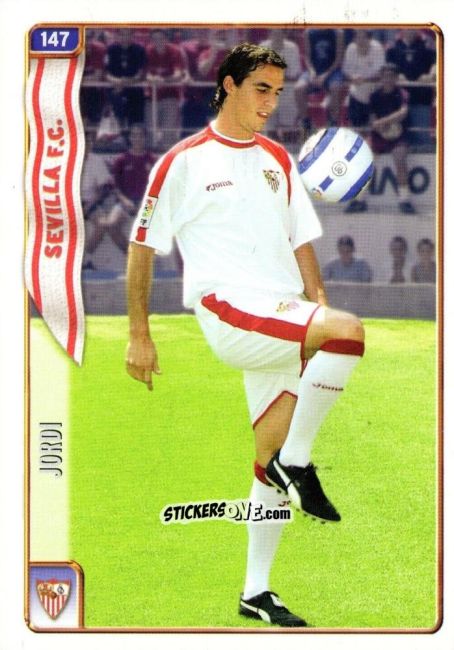 Sticker Jordi - Las Fichas De La Liga 2004-2005 n. 147 - Mundicromo