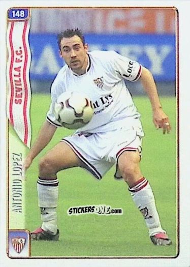 Sticker A. López - Las Fichas De La Liga 2004-2005 n. 148 - Mundicromo