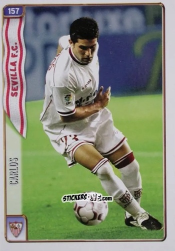Figurina Carlos - Las Fichas De La Liga 2004-2005 n. 157 - Mundicromo